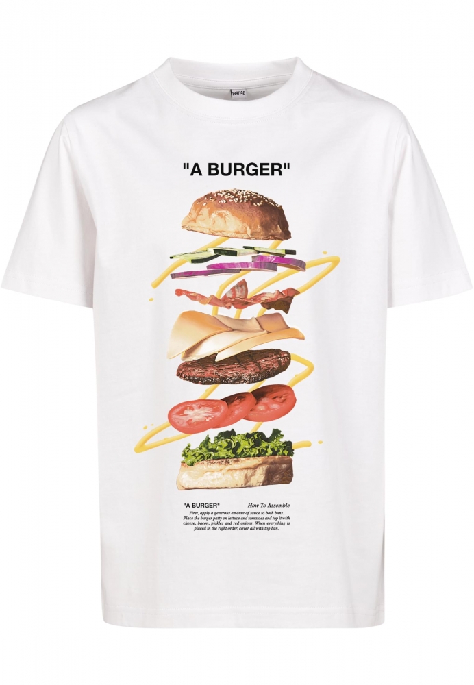 Tricou A Burger copii Mister Tee