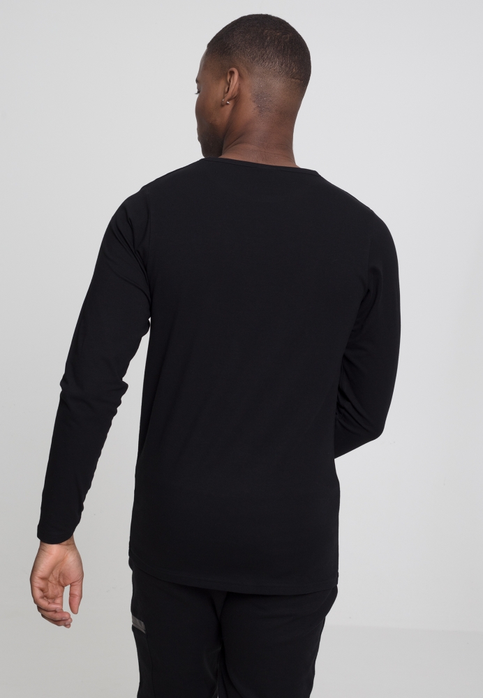 Tricou Fitted Stretch L/S Urban Classics