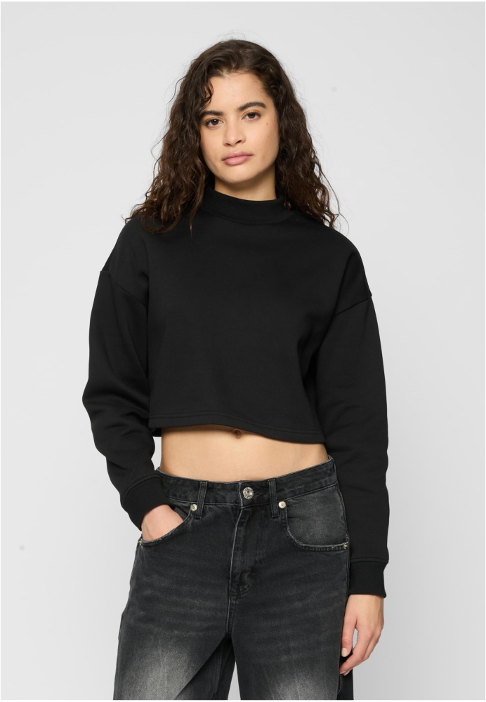 scurt Oversized Sweat High Neck Crew dama Urban Classics