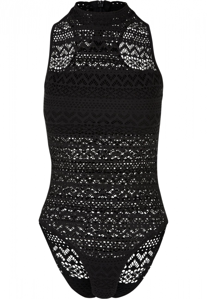 Helanca Crochet Jersey Body dama Urban Classics