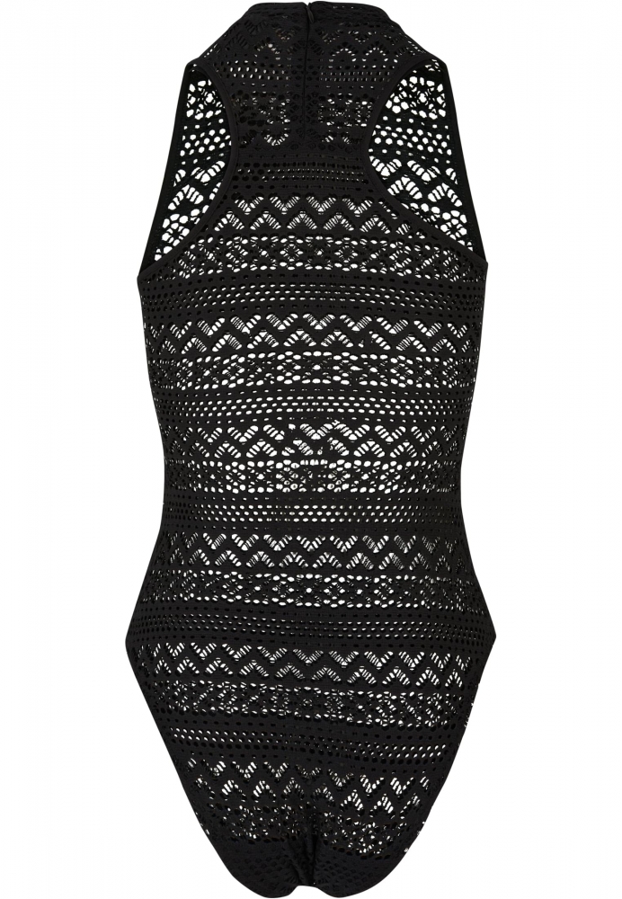 Helanca Crochet Jersey Body dama Urban Classics