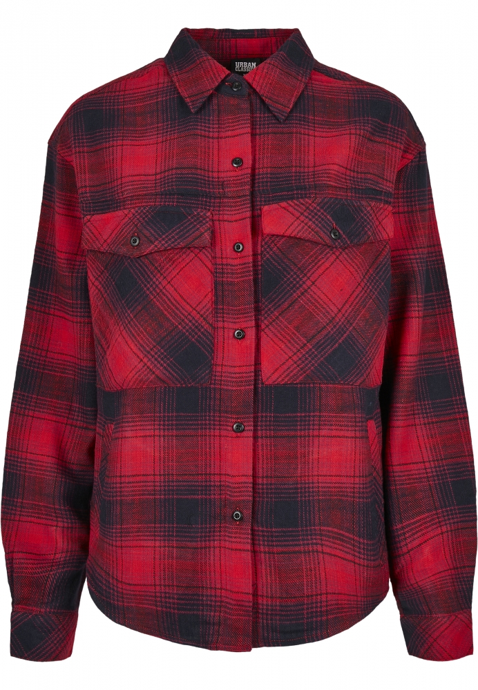 Check Overshirt dama Urban Classics