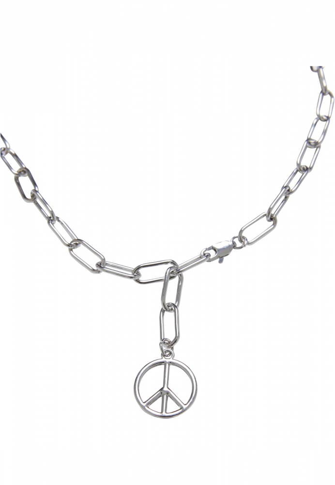 Lant Y Chain Peace Pendant Urban Classics