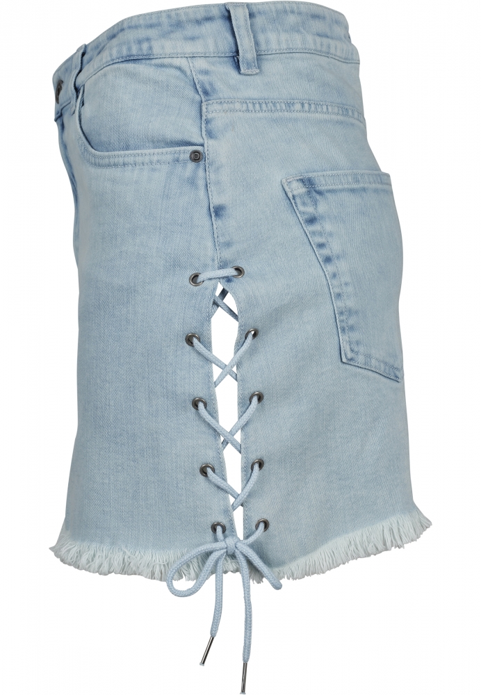 Fusta Denim Lace Up dama Urban Classics