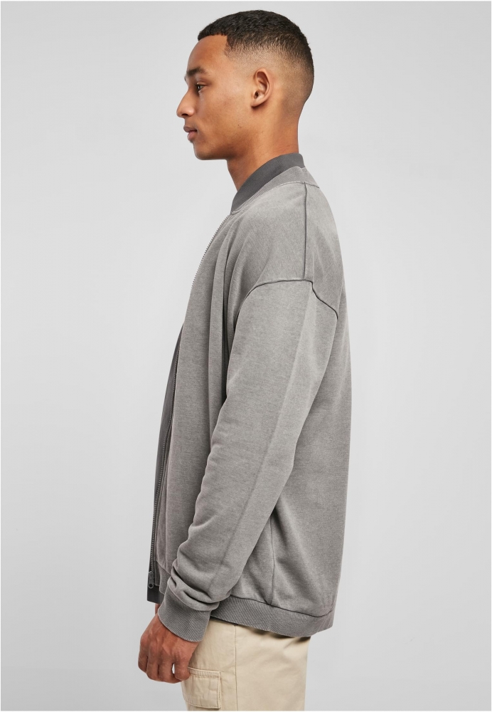 Washed Sweat Bomber Urban Classics