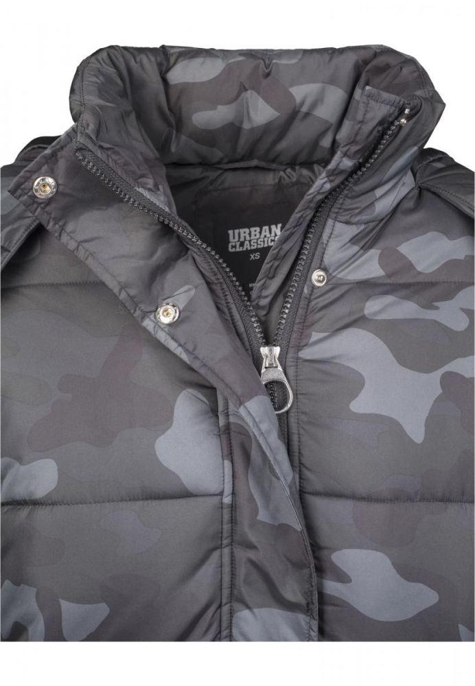 Geaca Boyfriend Camo Puffer dama Urban Classics