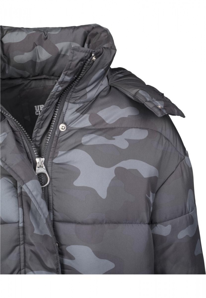 Geaca Boyfriend Camo Puffer dama Urban Classics