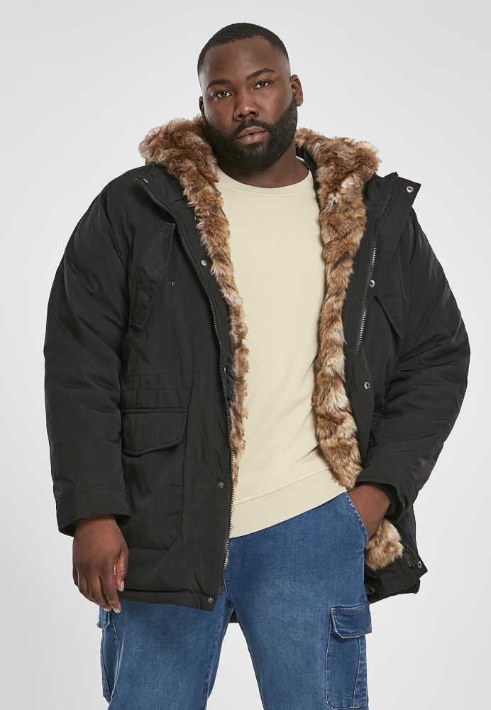 Parka Hooded Faux Fur Urban Classics