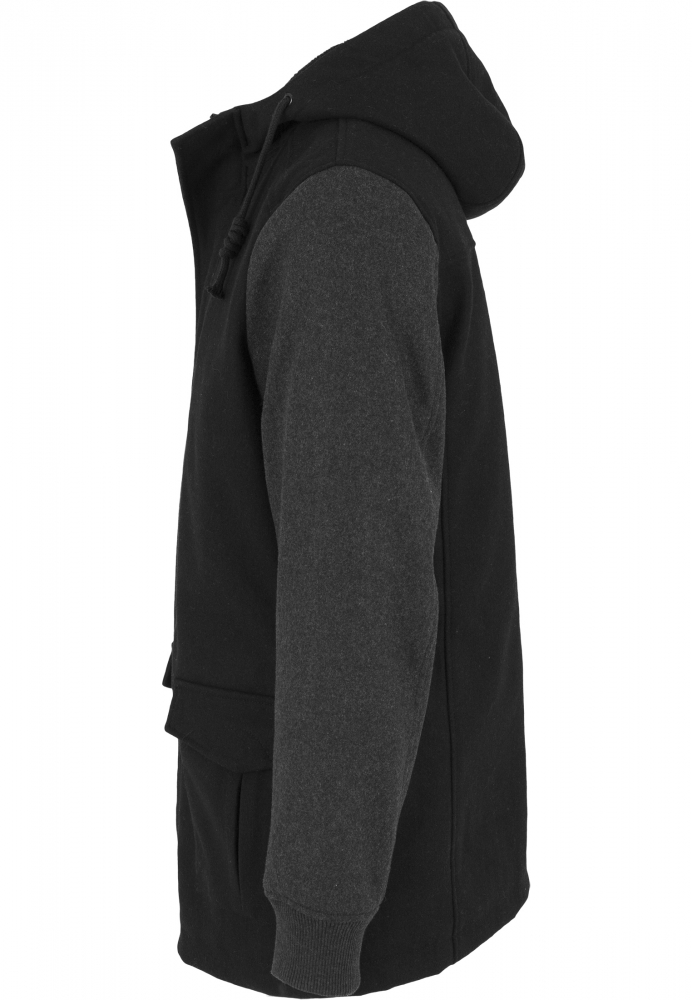 Geaca Contrast Hooded Wool Urban Classics