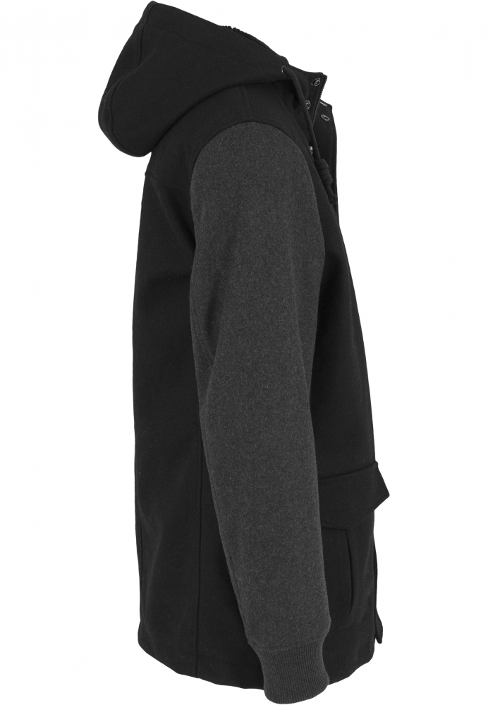 Geaca Contrast Hooded Wool Urban Classics