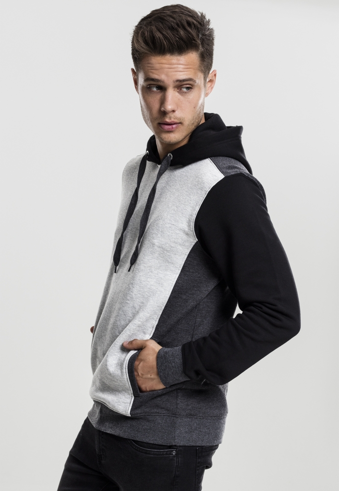 Hanorac gluga 3- Tone Sweat Urban Classics