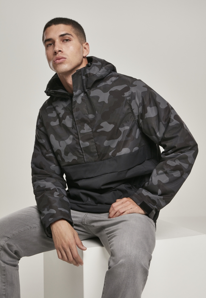 Geaca Camo Mix Pull Over Urban Classics