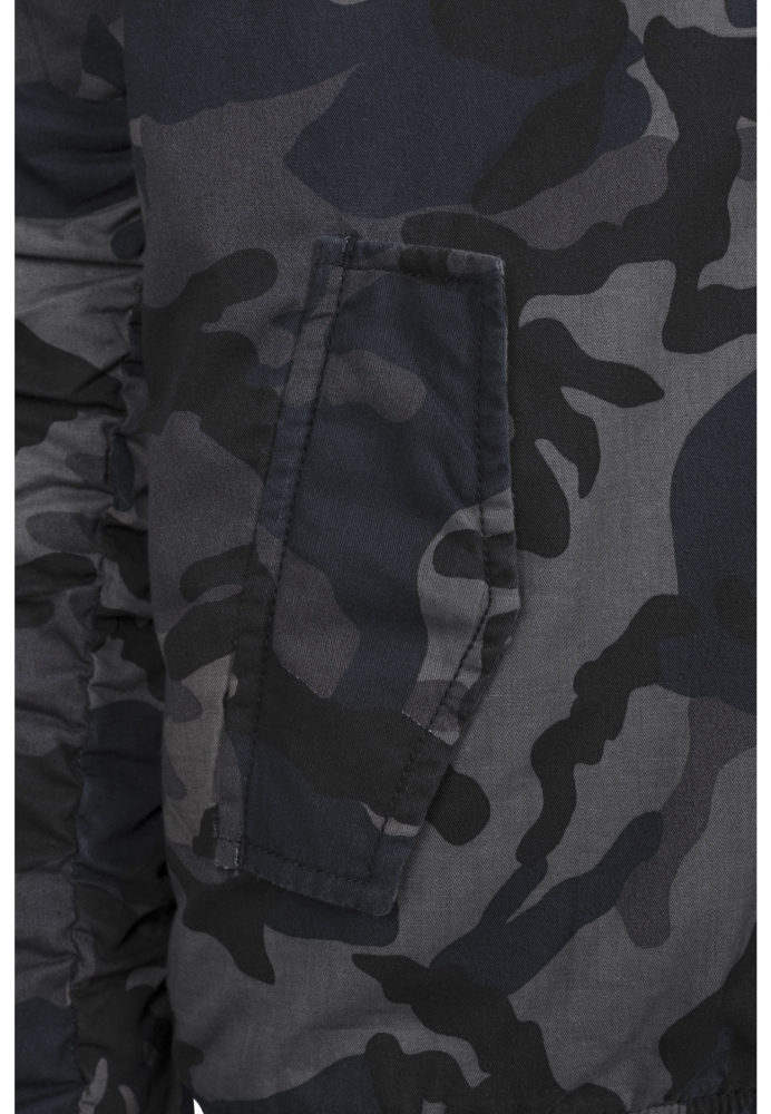 Geaca Vintage Camo Cotton Bomber Urban Classics