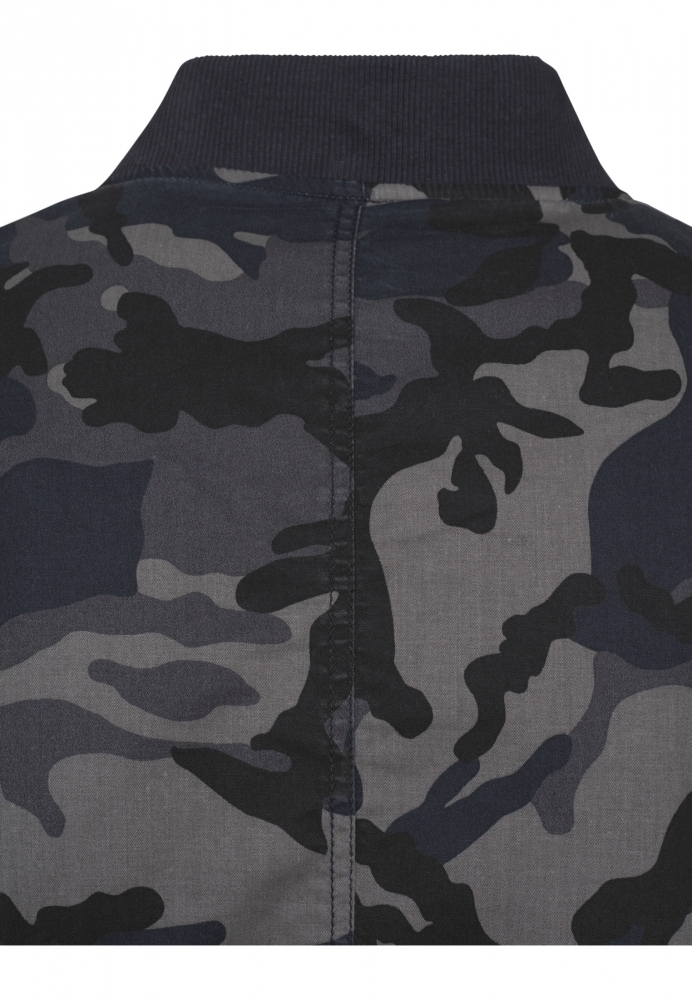 Geaca Vintage Camo Cotton Bomber Urban Classics