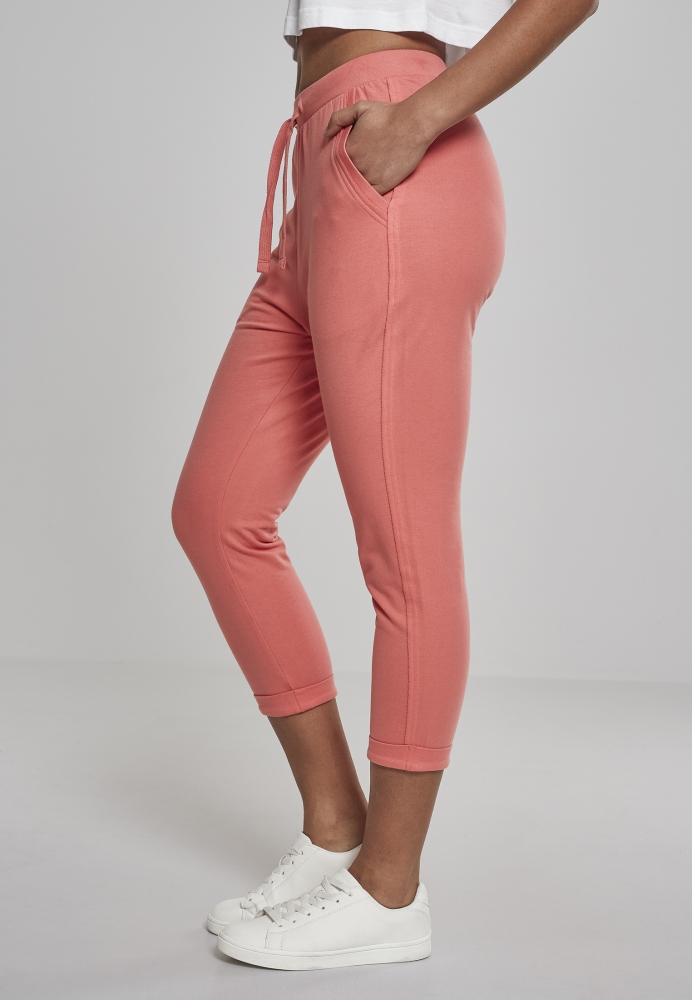 Pantaloni Open Edge Terry Turn Up dama Urban Classics