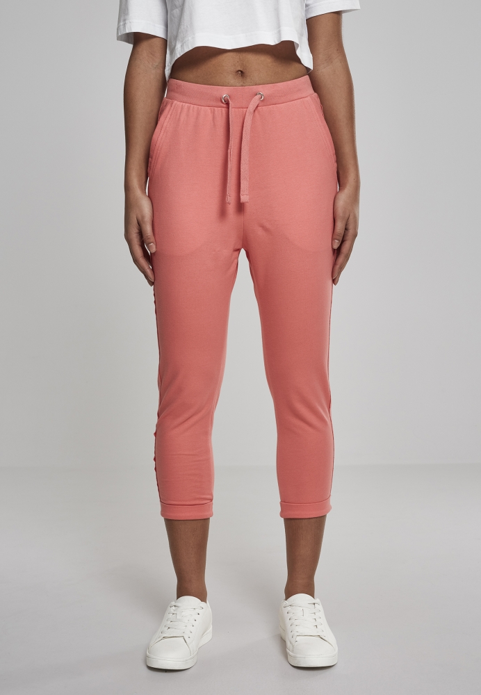 Pantaloni Open Edge Terry Turn Up dama Urban Classics