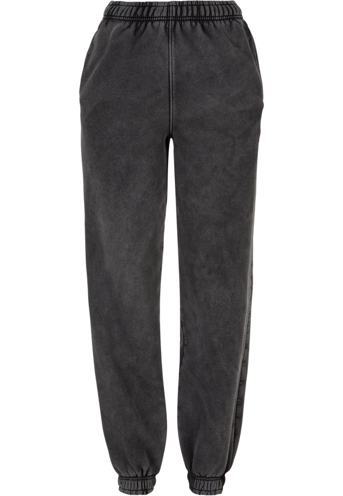 Pantaloni talie inalta Stone Washed Sweat dama Urban Classics