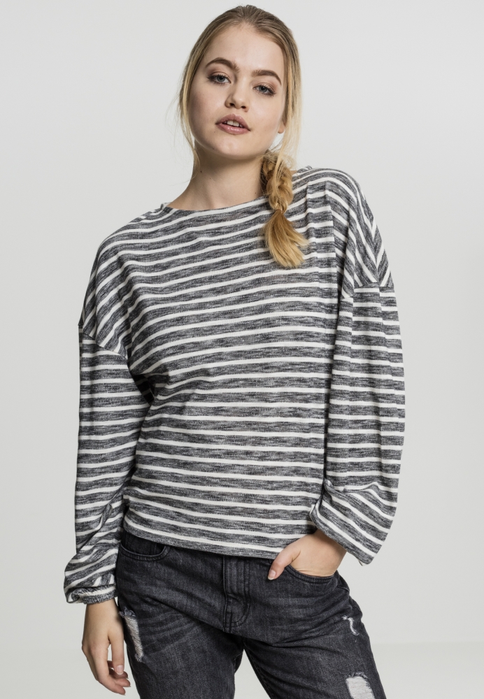 Oversize Stripe Pullover dama Urban Classics