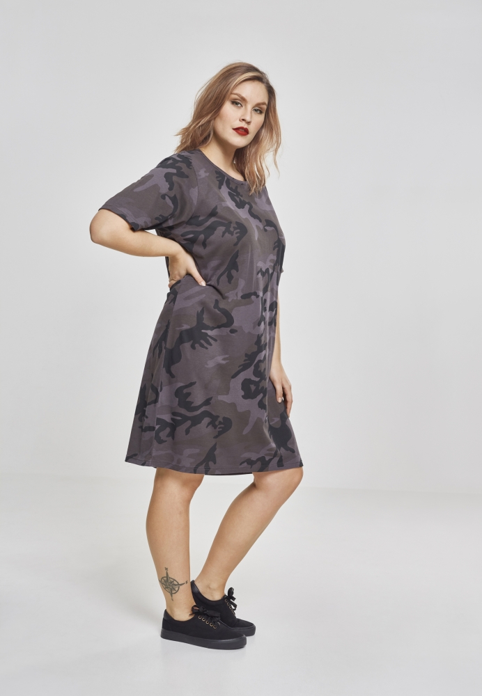 Rochie Tricou Camo dama Urban Classics