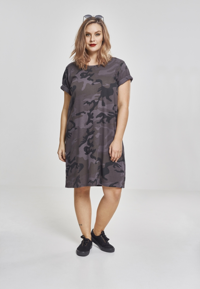 Rochie Tricou Camo dama Urban Classics