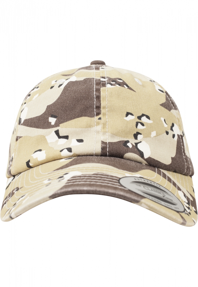 Sapca Low Profile Camo Washed Flexfit