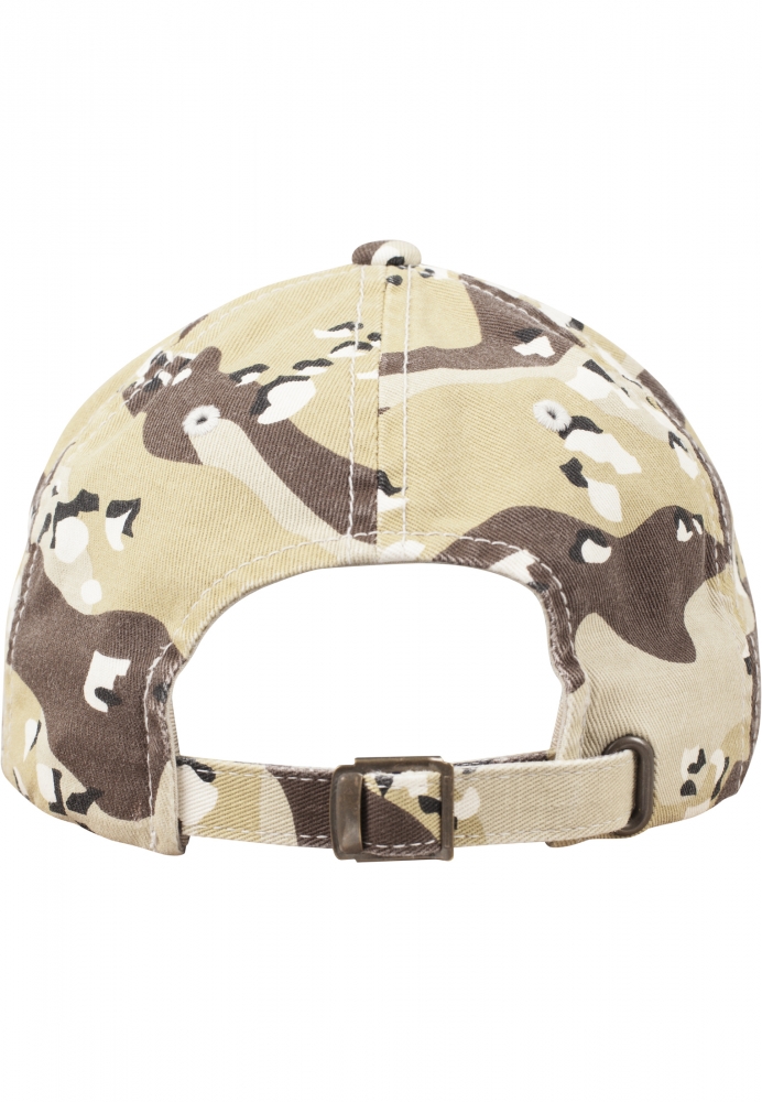 Sapca Low Profile Camo Washed Flexfit