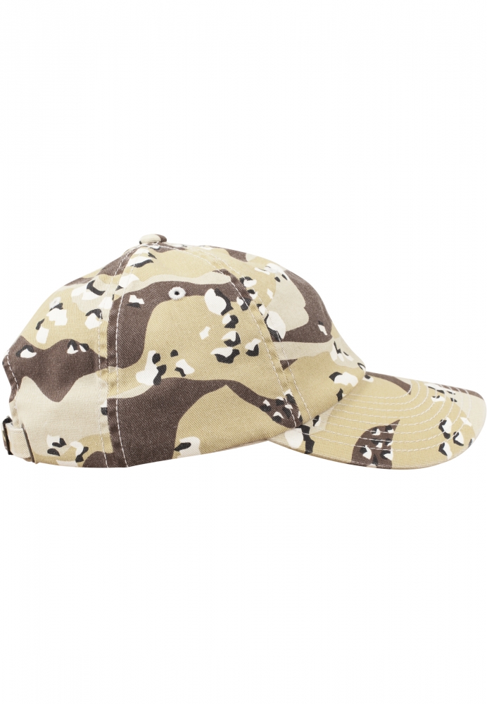 Sapca Low Profile Camo Washed Flexfit