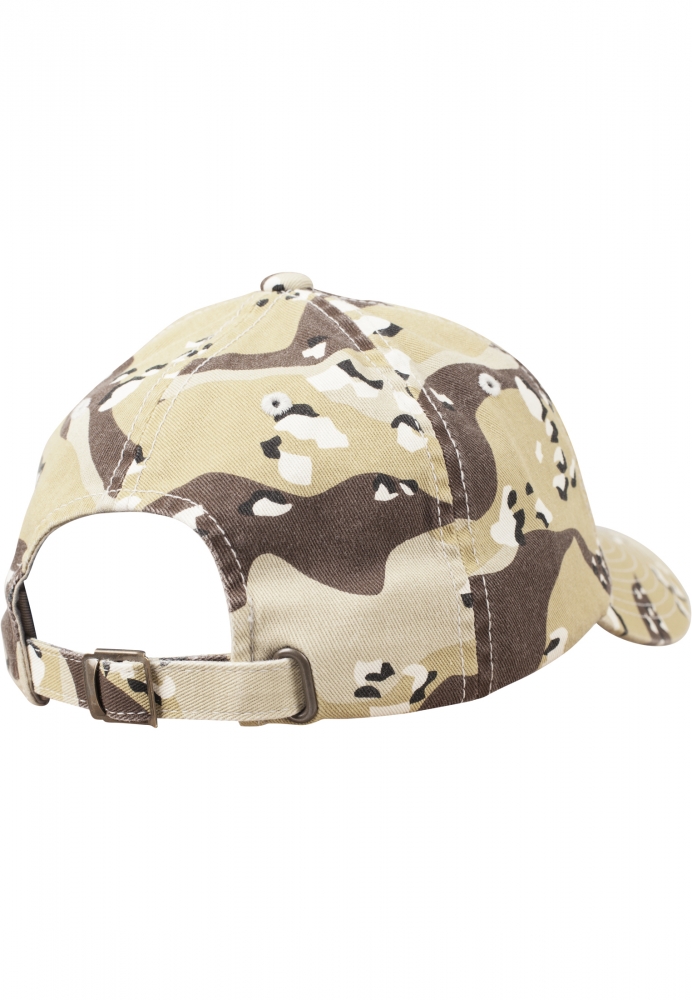 Sapca Low Profile Camo Washed Flexfit