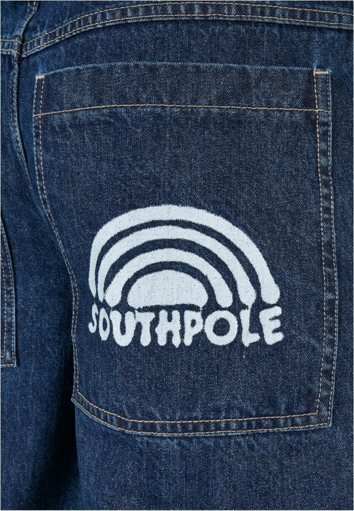 Southpole Spray Logo Denim