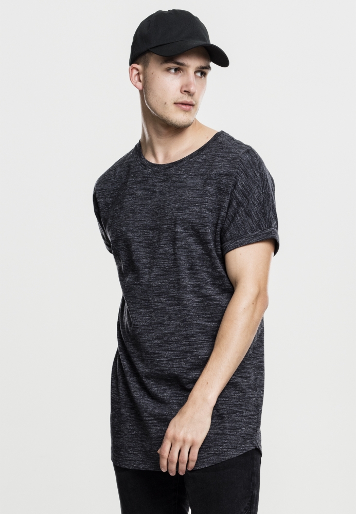 Tricou Long Space Dye Turn Up Urban Classics