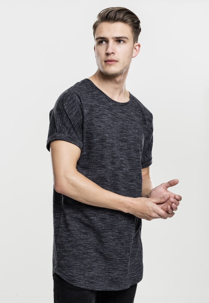 Tricou Long Space Dye Turn Up Urban Classics