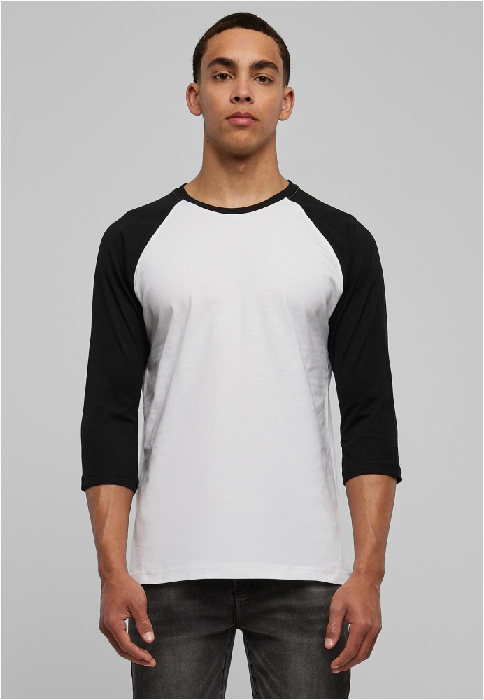 Tricou Contrast 3/4 Sleeve Raglan Urban Classics