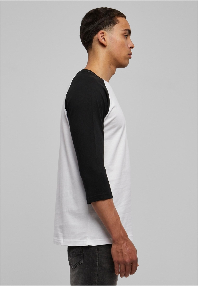 Tricou Contrast 3/4 Sleeve Raglan Urban Classics