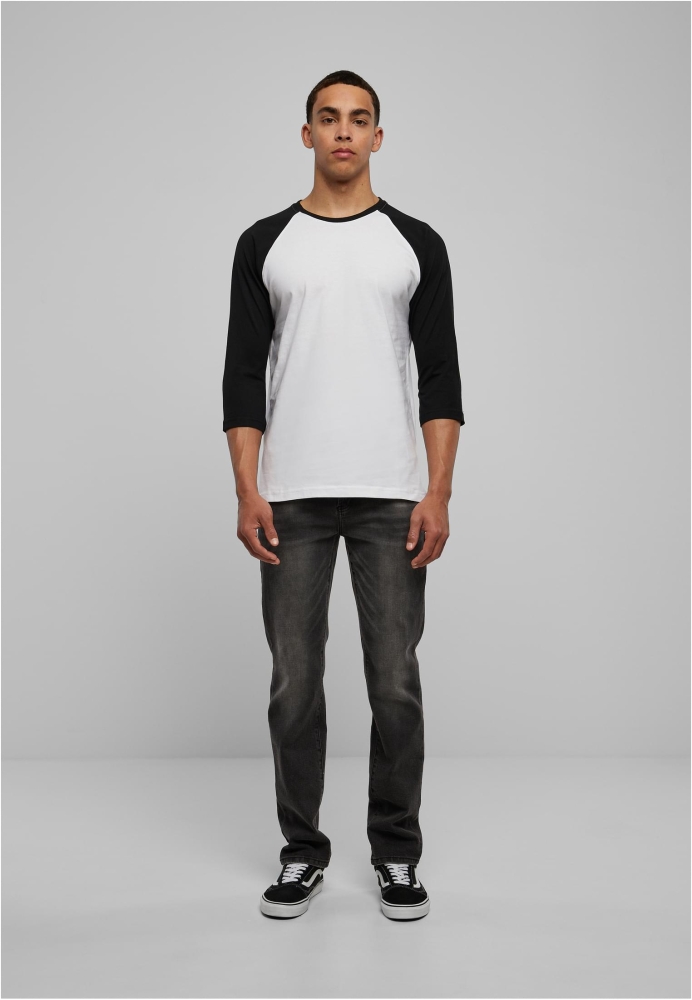 Tricou Contrast 3/4 Sleeve Raglan Urban Classics