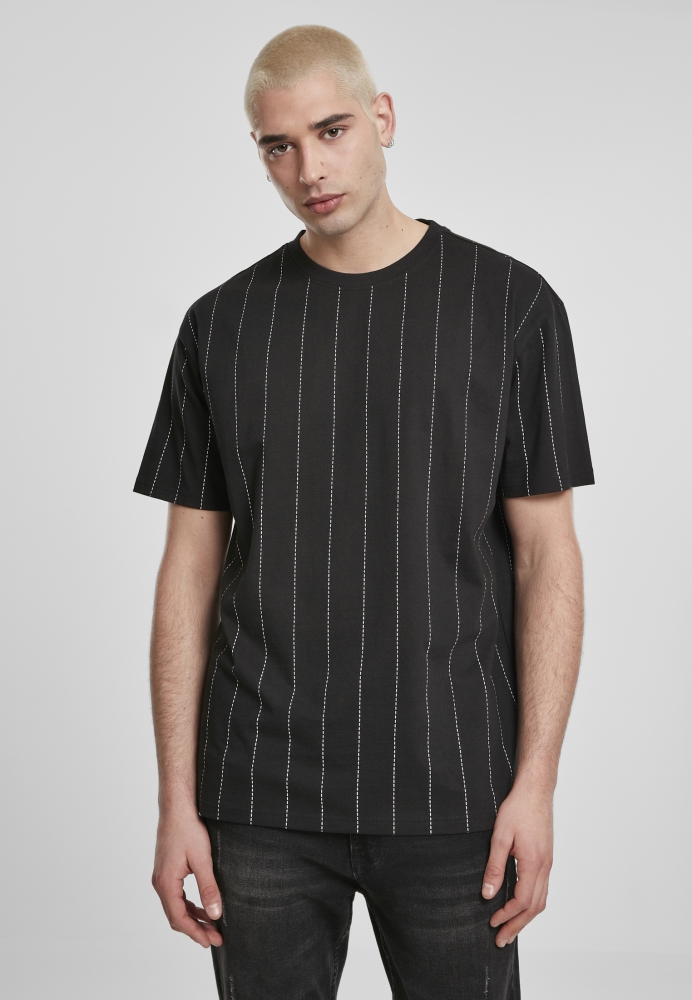 Tricou Oversized Pinstripe Urban Classics