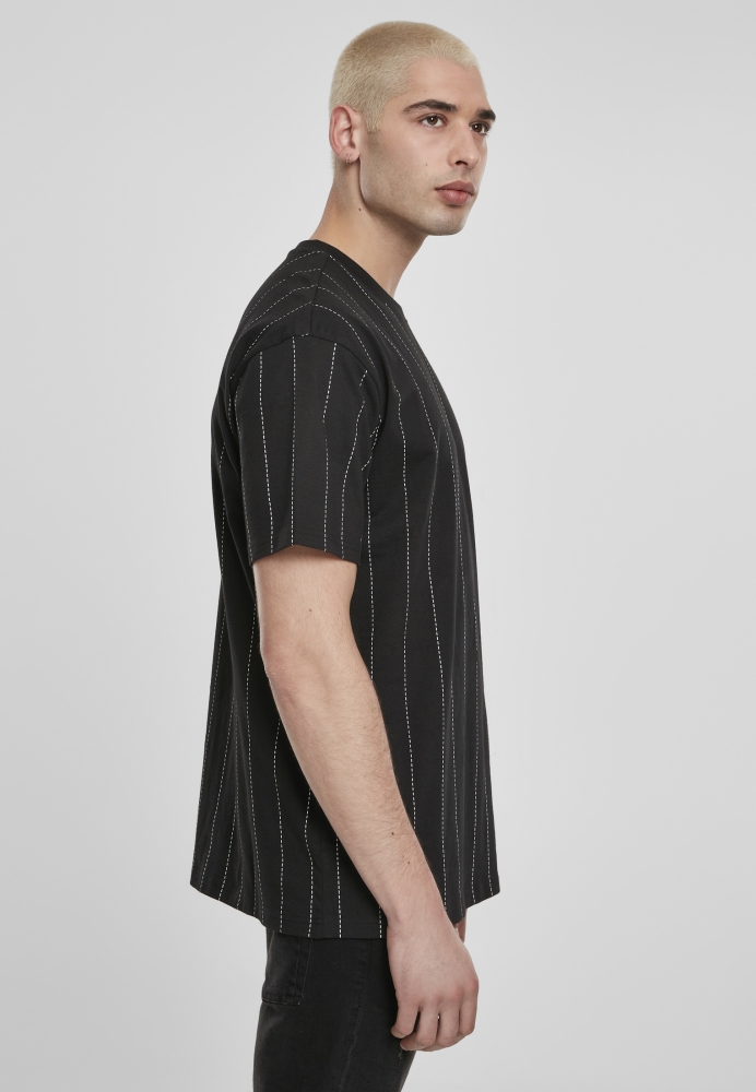 Tricou Oversized Pinstripe Urban Classics