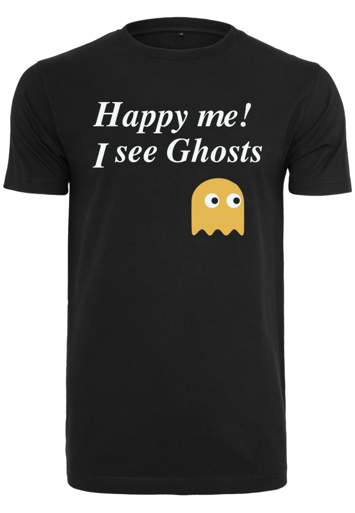 Tricou Happy Me I See Ghosts Mister Tee