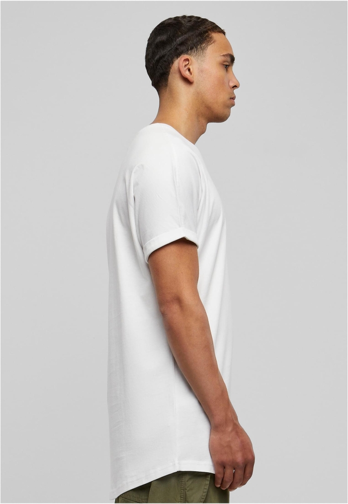 Tricou Long Shaped Turnup Urban Classics