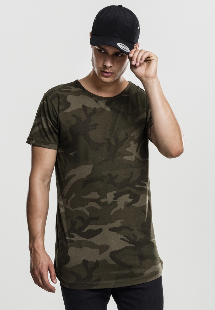 Tricou Camo Shaped Long Urban Classics