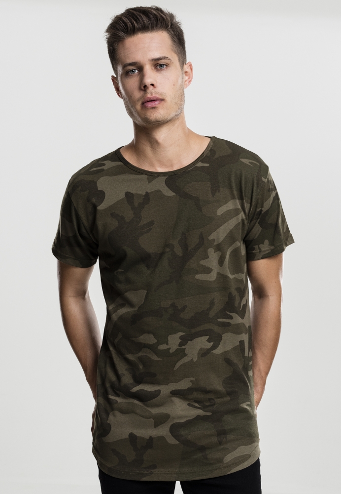 Tricou Camo Shaped Long Urban Classics