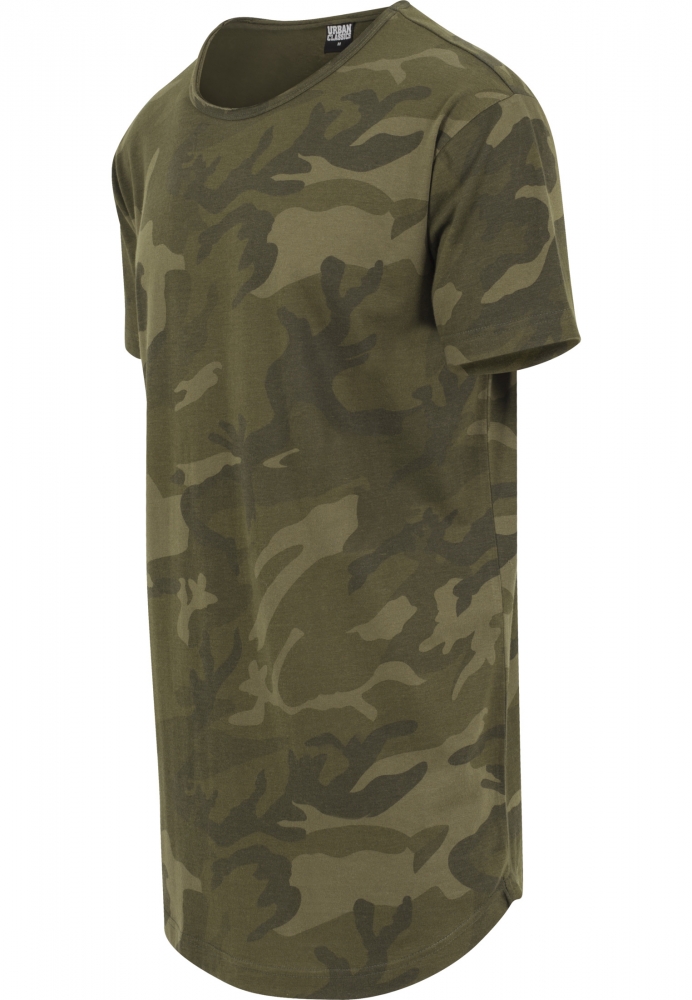 Tricou Camo Shaped Long Urban Classics