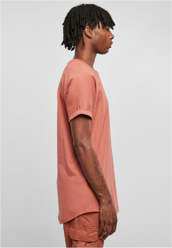 Tricou Long Shaped Turnup Urban Classics