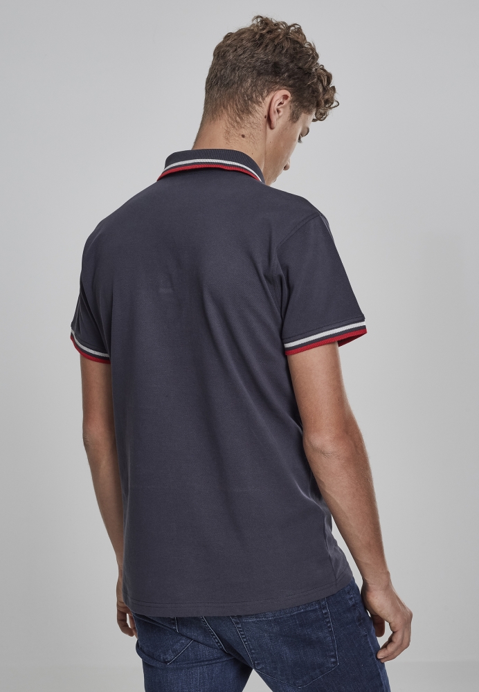 Double Stripe Poloshirt Urban Classics