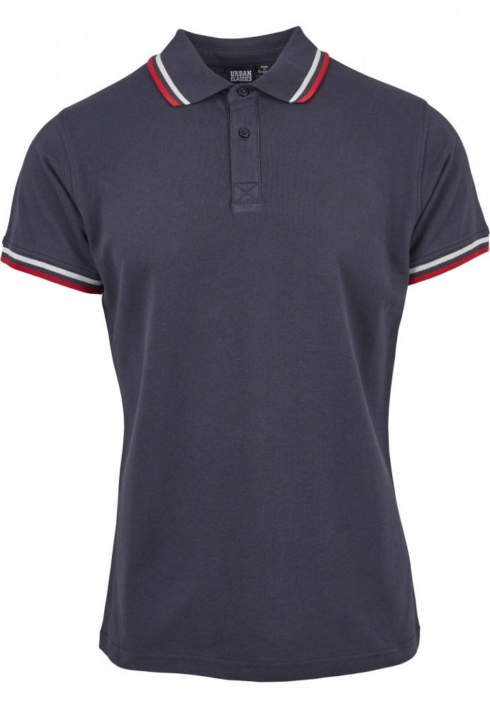 Double Stripe Poloshirt Urban Classics