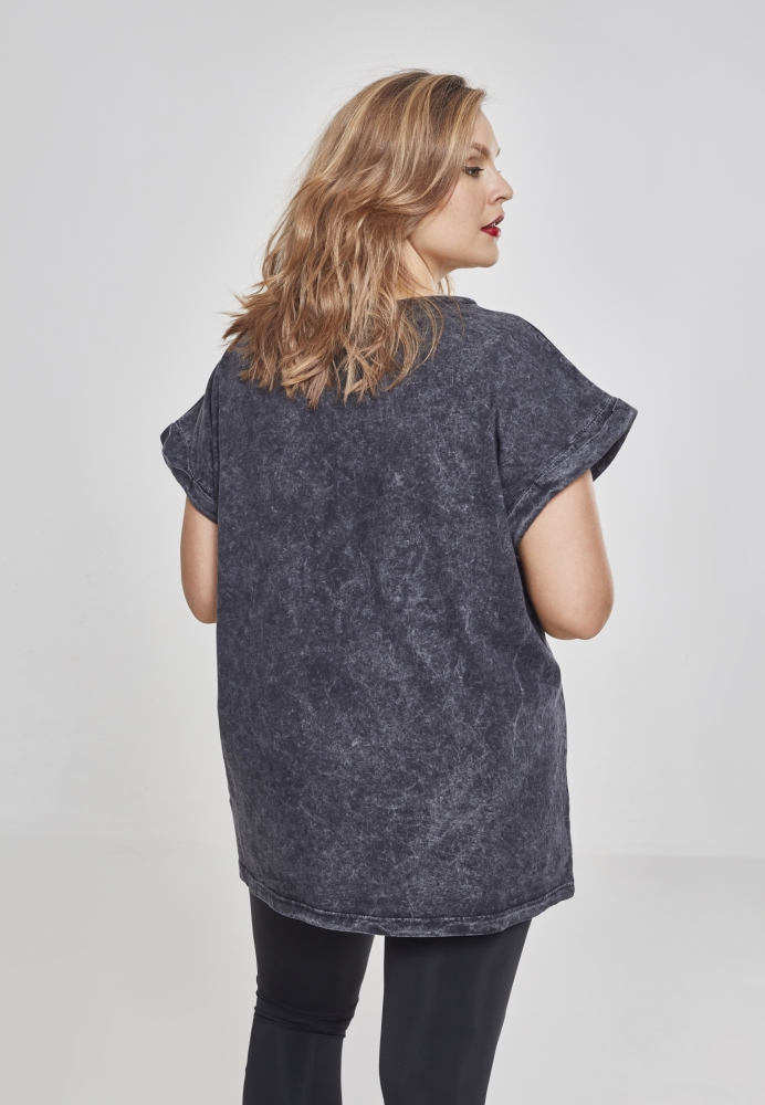 Tricou Random Wash Extended Shoulder dama Urban Classics