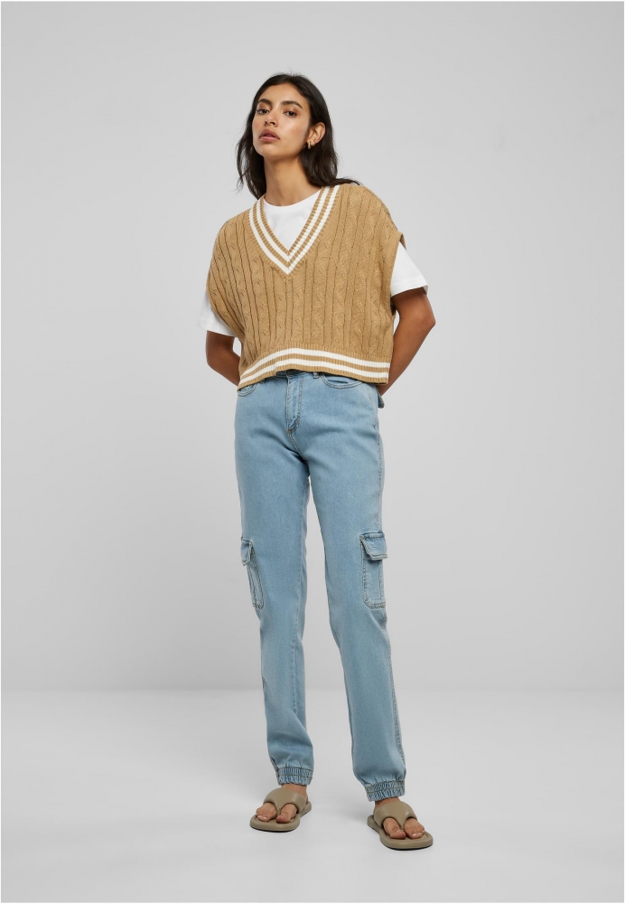 scurt Knit College Slipover dama Urban Classics